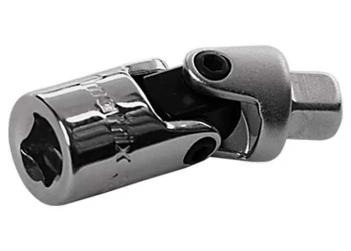 Шарнир карданный с квадратом 1/4" CrV полированный хром MATRIX MASTER 13993 купить в Кургане