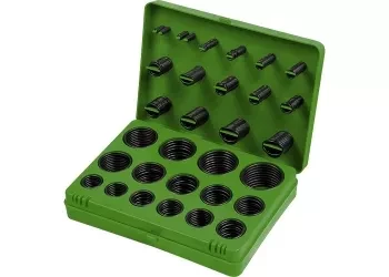 Набор резиновых уплотнительных прокладок D 7 - 53 мм 404 предметов СИБРТЕХ 47597 купить в Кургане