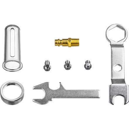 Заклепочник пневматический KRAFTOOL, корпус из алюминия, для заклепок из нержавеющей стали, 2,4-3,2-4-4,8мм 31184 купить в Кургане