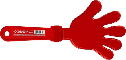 Ладошка-хлопушка болельщика пластиковая, ЗУБР 69999 купить в Кургане