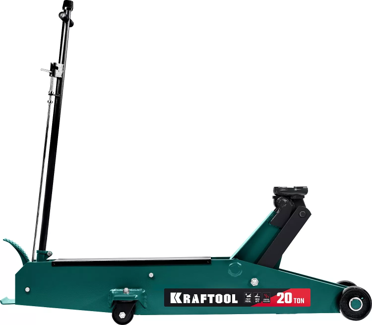 Домкраты подкатные гидравлические KRAFTOOL High-Lift для крупногабаритной техники 43455-20 купить в Кургане