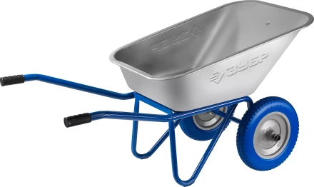 Тачка ЗУБР &quot;ПРОФЕССИОНАЛ&quot; строительная двухколесная, 110л, грузоподъемность 240 кг 39911_z01 купить в Кургане