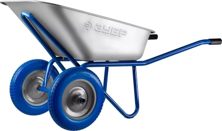 Тачка ЗУБР &quot;ПРОФЕССИОНАЛ&quot; строительная двухколесная, 110л, грузоподъемность 240 кг 39911_z01 купить в Кургане