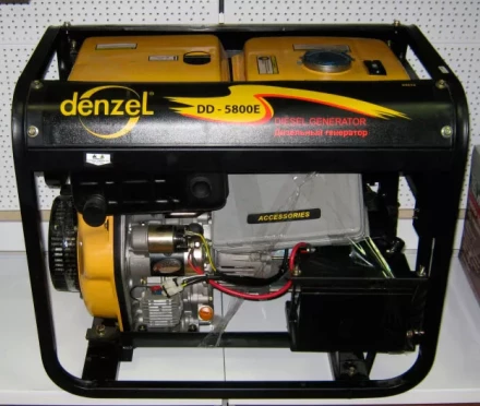 Генератор дизельный DENZEL DD5800Е 94670 купить в Кургане