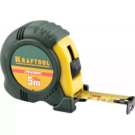 Рулетка KRAFTOOL &quot;EXPERT&quot; с нейлоновым покрытием, обрезин корпус, 5/19мм 34122-05-19_z01 купить в Кургане