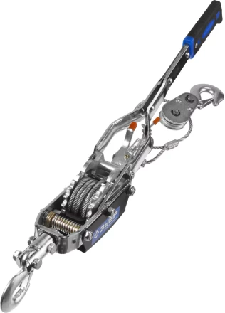 Лебедка ручная рычажная ЗУБР &quot;ПРОФЕССИОНАЛ&quot;, тросовая, 4 т, 3 м, в сумке 43105-4-K купить в Кургане