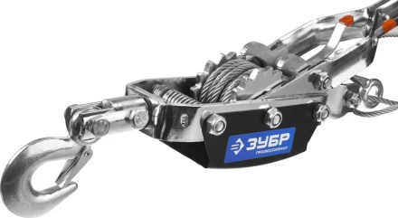 Лебедка ручная рычажная ЗУБР &quot;ПРОФЕССИОНАЛ&quot;, тросовая, 4 т, 3 м, в сумке 43105-4-K купить в Кургане