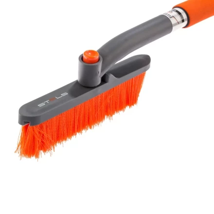 Щетка-сметка для снега со скребком поворотная голова 510 мм Stels 55305 купить в Кургане