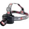 Фонарь наголовный Zoom 3W LED CRE Q5 160 Лм 100 м 3 режима 100% - 50% - стробоскоп 3хААА Stern 90567 купить в Кургане