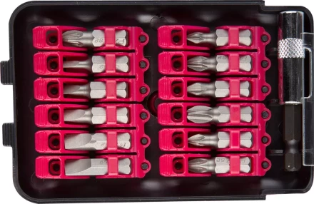 Набор ЗУБР: Биты РАКЕТА кованые в пластиковом боксе, 12шт 26600-H12 купить в Кургане