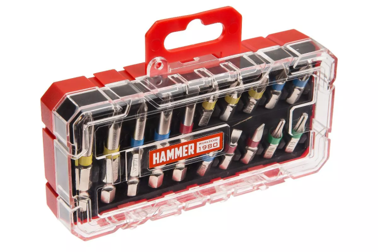 Набор бит HAMMER 203-186 купить в Кургане