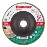 Круг Лепестковый Торцевой (КЛТ) HAMMER КЛТ 1 Ф150х22 Р80 213-029 купить в Кургане