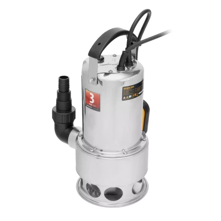 Дренажный насос DPL800X, 800 Вт, подъем 7 м, 16500 л/ч Denzel 97324 купить в Кургане
