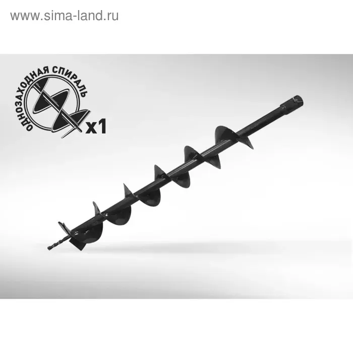 Шнек для грунта D 100 мм GDB-100 CARVER купить в Кургане