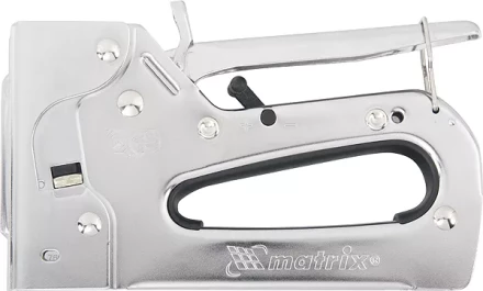 Степлер мебельный металлический регулируемый тип скобы 53 6-14 мм MATRIX PROFESSIONAL 40913 купить в Кургане