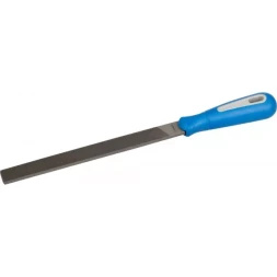 Напильник ЗУБР "ПРОФЕССИОНАЛ" плоский, двухкомпонентная рукоятка, № 2, 200мм 1611-20-2