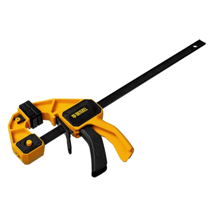 Струбцина F-образная Denzel, быстрозажимная, 300 х 80 мм, усиленный нейлоновый корпус, 20506 купить в Кургане