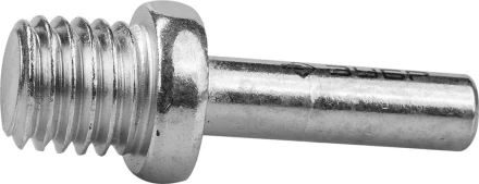 Переходник ЗУБР &quot;МАСТЕР&quot; оцинкованный, &quot;дрель-УШМ&quot; для опорных тарелок, d 8мм / М14 35787-S купить в Кургане