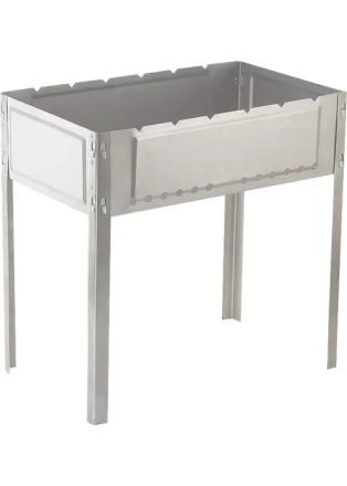 Мангал с ребрами жесткости 500х300х500 0,6 мм PALISAD Camping 69544 купить в Кургане