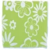 Салфетки из микрофибры с зелеными цветами 300х300 мм Elfe 92307 купить в Кургане