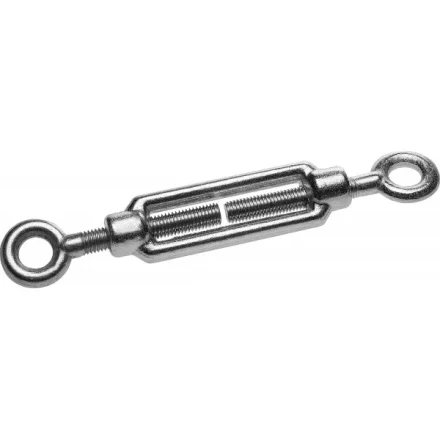 Талреп ЗУБР &quot;ПРОФЕССИОНАЛ&quot; DIN 1480, кольцо-кольцо, оцинкованный, кованая натяжная муфта, М8, 10 шт 4-304375-08 купить в Кургане
