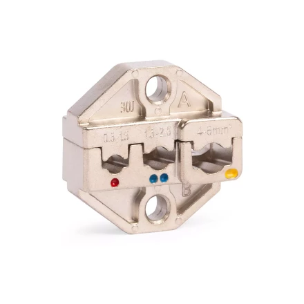 Универсальный набор инструментов КВТ СКМ-1 для опрессовки и снятия изоляции с отверткой для замены матриц (102351) купить в Кургане