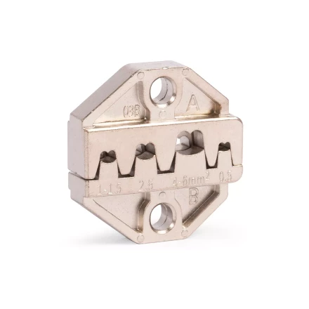 Универсальный набор инструментов КВТ СКМ-1 для опрессовки и снятия изоляции с отверткой для замены матриц (102351) купить в Кургане