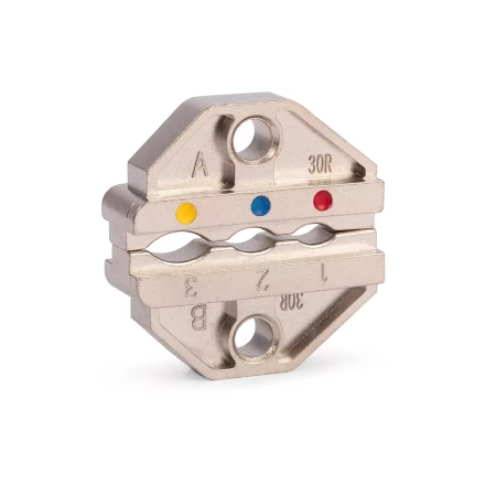 Универсальный набор инструментов КВТ СКМ-1 для опрессовки и снятия изоляции с отверткой для замены матриц (102351) купить в Кургане