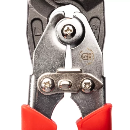 Ножницы проходные левого типа усиленные КВТ НМАп-250 L для резки листового металла 250 мм (102044) купить в Кургане