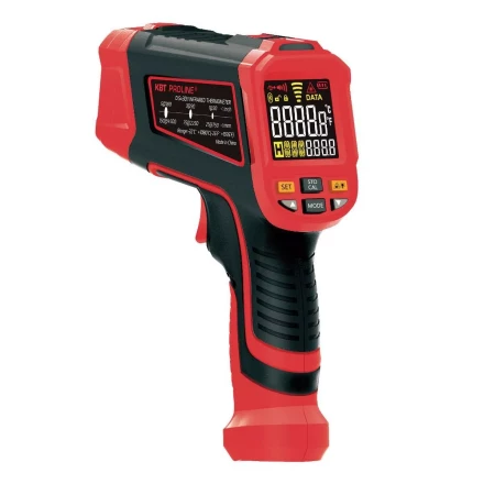 Лазерный бесконтактный цифровой пирометр КВТ KT 653 до 1080°C (87246) купить в Кургане