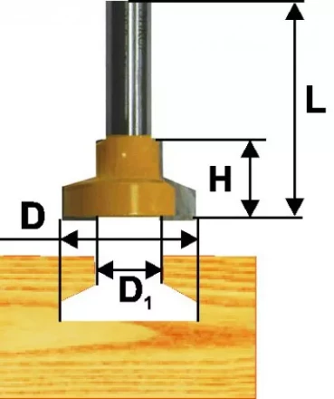 Фреза паз конструкционная ф508мм Т-обр хв 12мм 10519 купить в Кургане