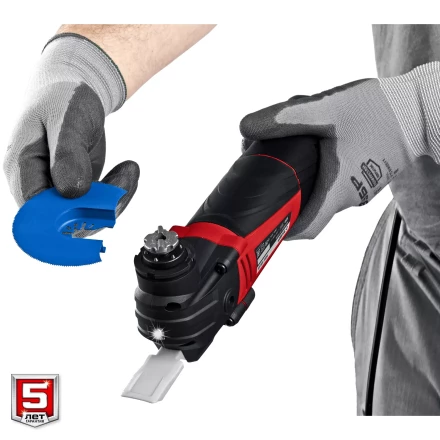 ЗУБР OQIS, 500 Вт, реноватор, кейс, набор насадок (МФИ-500 КН) купить в Кургане