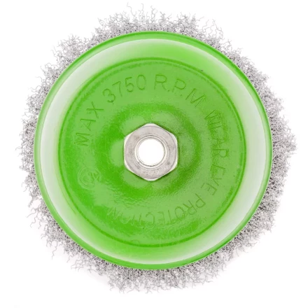 Щетка для УШМ 150 мм М14 чашка витая проволока Сибртех 746077 купить в Кургане