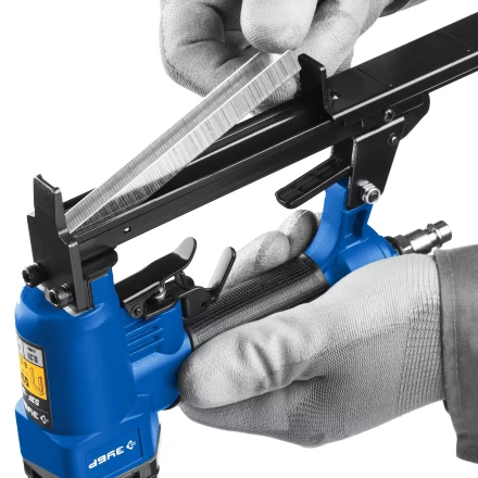 ЗУБР 53F-13, пневматический степлер для скоб 20Ga, тип 53F (6-13 мм), Профессионал (31934) купить в Кургане