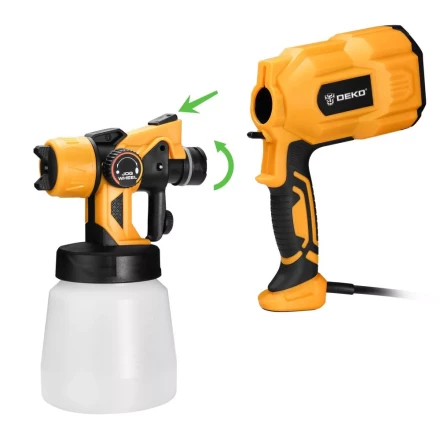 Краскопульт электрический DKSG55K1 HVLP DEKO, 018-1043 купить в Кургане