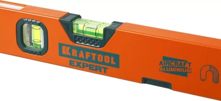Уровень KRAFTOOL &quot;PROKRAFT-M&quot; коробч. магнит., 2 ампулы, 0,5 мм/м, 400мм 34712-040_z01 купить в Кургане