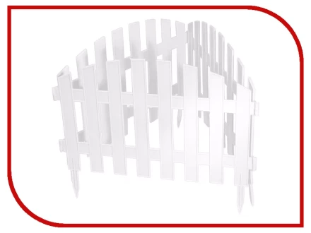 Забор декоративный &quot;Винтаж&quot; 28 х 300 см белый PALISAD Россия 65011 купить в Кургане