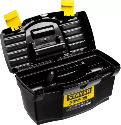 Ящик для инструмента &quot;TOPLine&quot; пластиковый, 19&quot;, STAYER 38110-18_z03 купить в Кургане