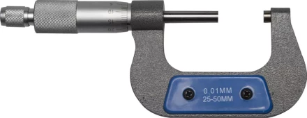 Микрометр ЗУБР &quot;ЭКСПЕРТ&quot; гладкий механический, МК 50, диапозон 25-50мм, шаг измерения 0,01мм 34480-50_z01 купить в Кургане