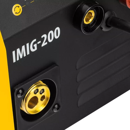 Аппарат инвертор. полуавтомат. cварки IMIG-200, 200 А, ПВ 60%, катушка 5 кг// Denzel 94361 купить в Кургане