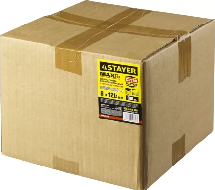 Дюбель-гвоздь полипропиленовый, потайный бортик, 8 x 120 мм, 700 шт, STAYER Master 30640-08-120 30640-08-120 купить в Кургане