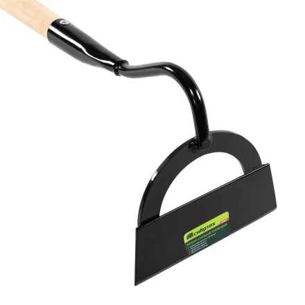 Мотыга стальная усиленная Сибртех, 170 х 60 х 1430 мм, деревянный черенок, Россия, 62282 купить в Кургане