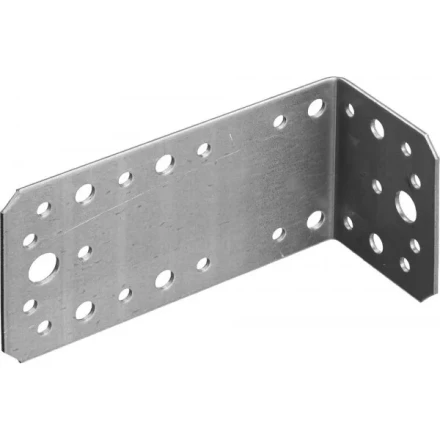 Крепежный уголок ЗУБР &quot;МАСТЕР&quot; асимметричный, 90х70х140мм, 1шт 310156-90 купить в Кургане