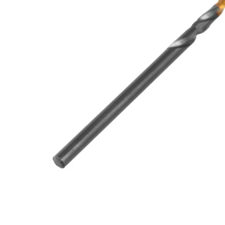 Сверло по металлу, 2 мм, HSS-Tin, Golden Tip, 10 шт. Denzel 717203 купить в Кургане