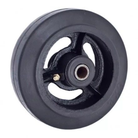 Колесо большегрузное D 63 160 мм резина на ось (N) 1047581 купить в Кургане