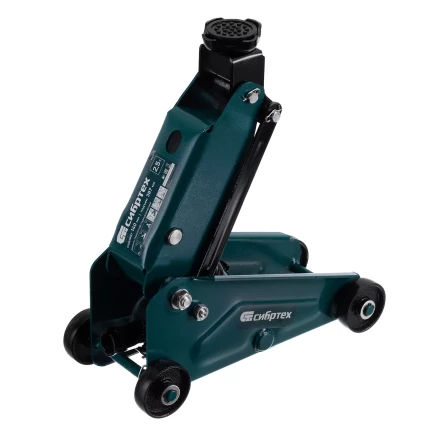 Домкрат гидравлический подкатной Сибртех 50836, 2,5 т, 148-387 мм купить в Кургане