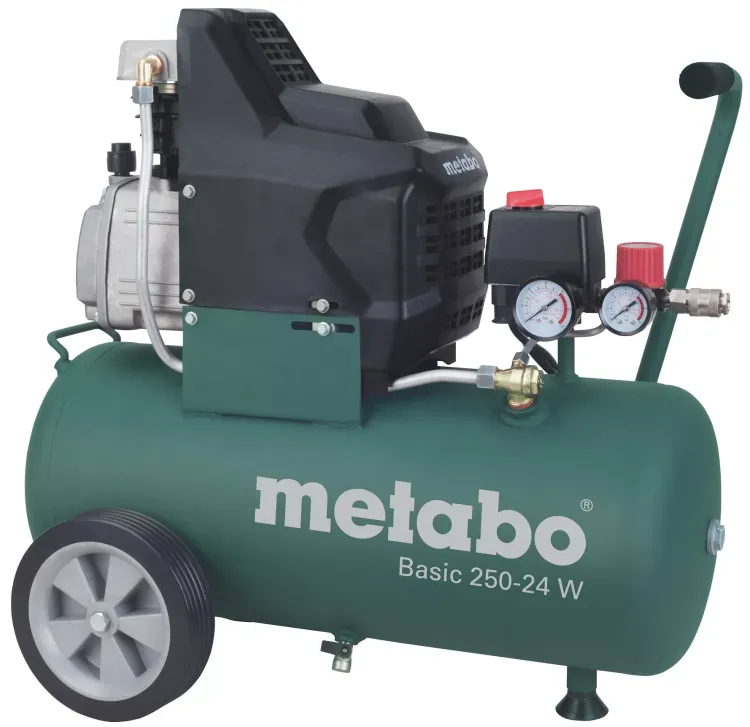 Компрессор масляный поршневой прямой привод Metabo Basic 250-24 W купить в Кургане