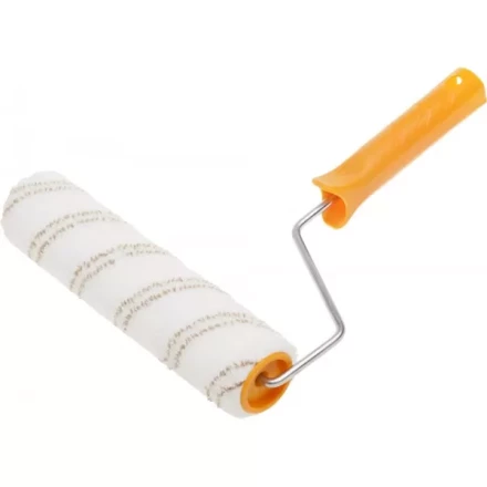 Валик &quot;МИКРОВОЛОКНО&quot; малярный в сборе, ворс 9 мм, бюгель 6 мм, 40x240мм, STAYER Master 0343-24 купить в Кургане