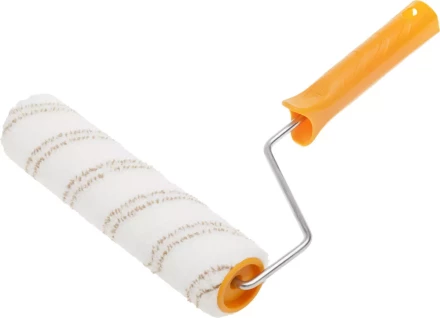 Валик &quot;МИКРОВОЛОКНО&quot; малярный в сборе, ворс 9 мм, бюгель 6 мм, 40x240мм, STAYER Master 0343-24 купить в Кургане