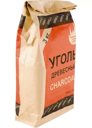 Уголь берёзовый 3 кг PALISAD Camping 69545 купить в Кургане